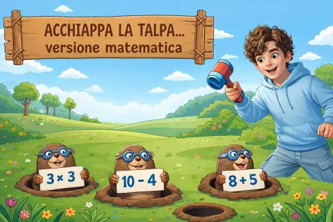 Acchiappa la talpa matematica edition