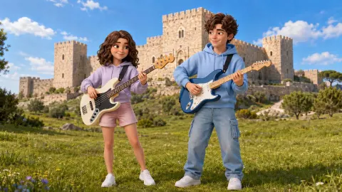 Il Castello della musica! Risolvi 50 stanze nel minor tempo possibile