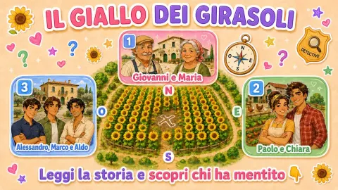 Il delitto dei girasoli, chi mente tra i testimoni?