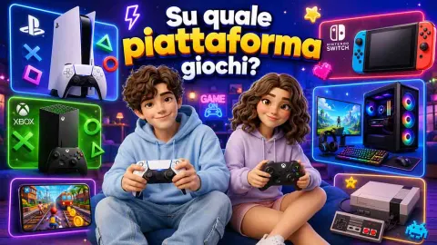Ti piacciono i videogames? Quale piattaforma preferisci per giocare?