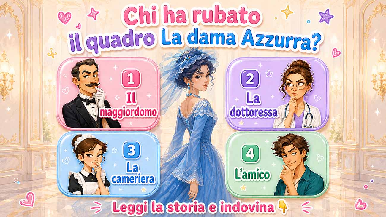 Chi ha rubato il quadro La Dama Azzurra?