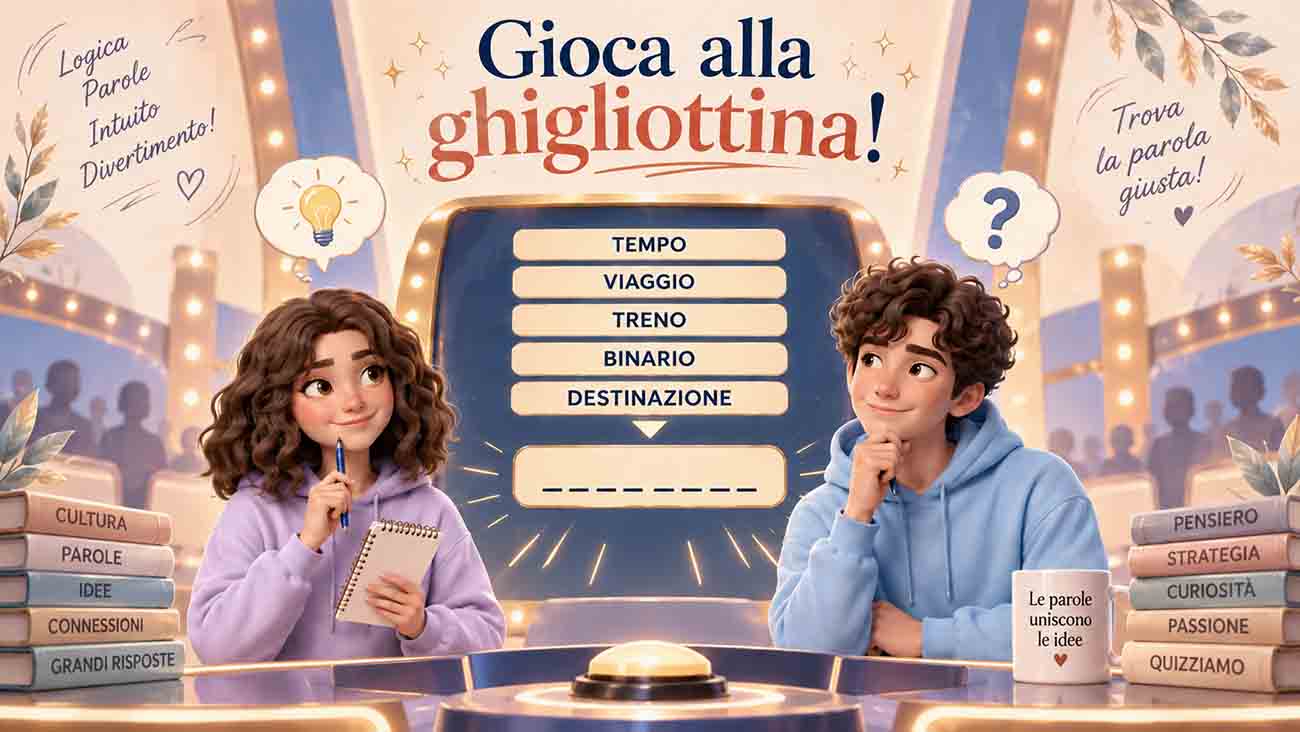 La Ghigliottina, gioca e divertiti con noi