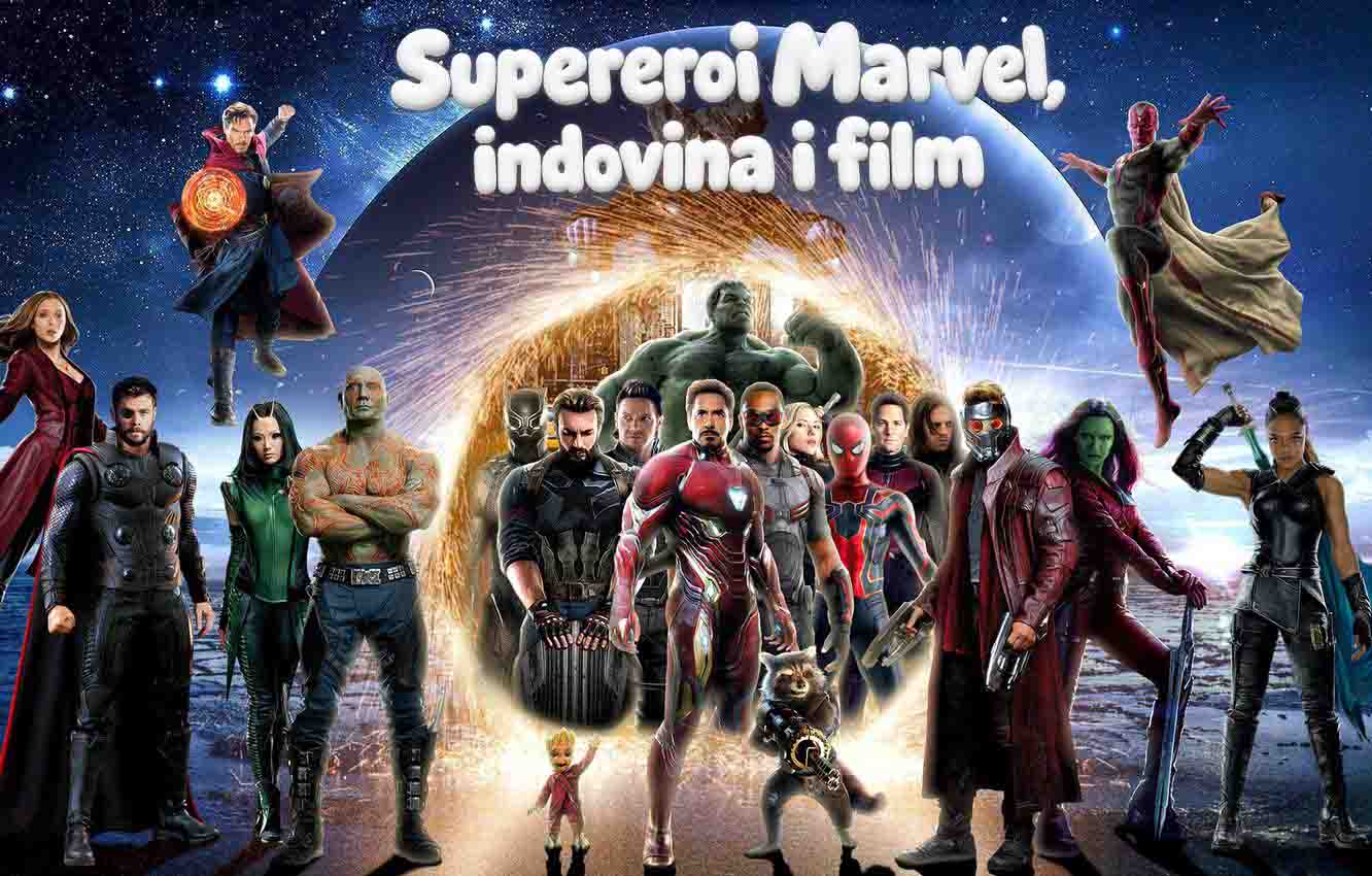 Supereroi Marvel, indovina i titoli dei film